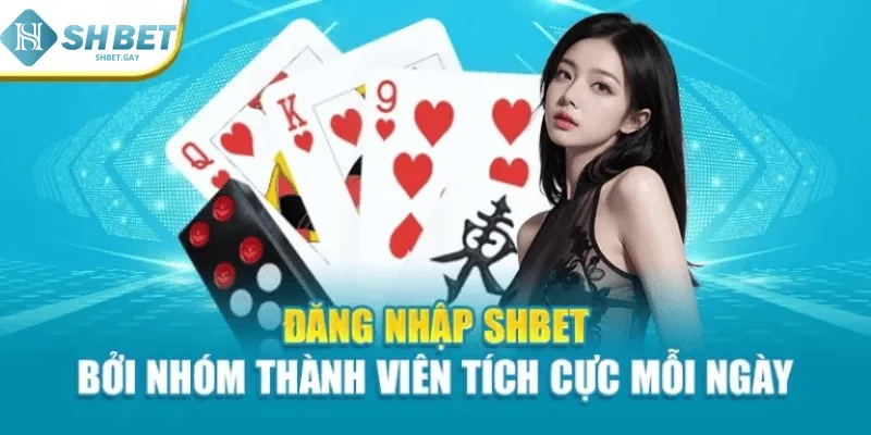 Đăng nhập Shbet bởi nhóm thành viên tích cực mỗi ngày